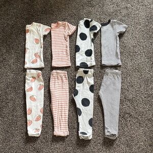 Carter's Baby Pajama Set - Stripes and Floral